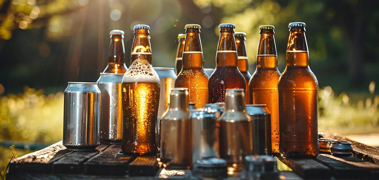 【缶ビールとびんビールって違う？同じ？】味や炭酸の量・賞味期限の違いについてご紹介
