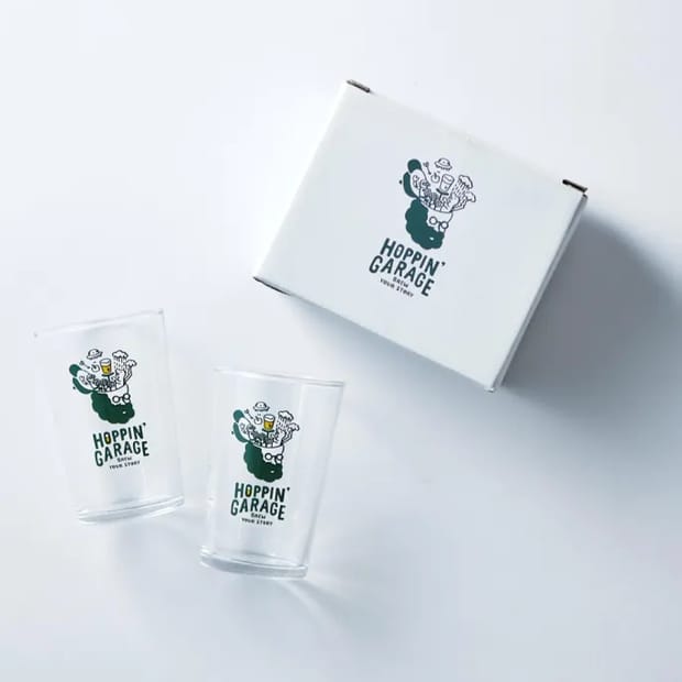 ビールグラスはこのペアグラスで決まり！一日頑張った自分へのご褒美、家族や友達との乾杯に！今日のおいしい乾杯がしたくなる「ホッピンペアグラス」