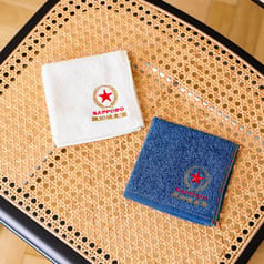 開拓使麦酒　 刺繍ハンカチ
