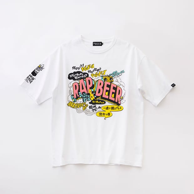 【グッズ】RAPandBEER Tシャツ Mサイズ