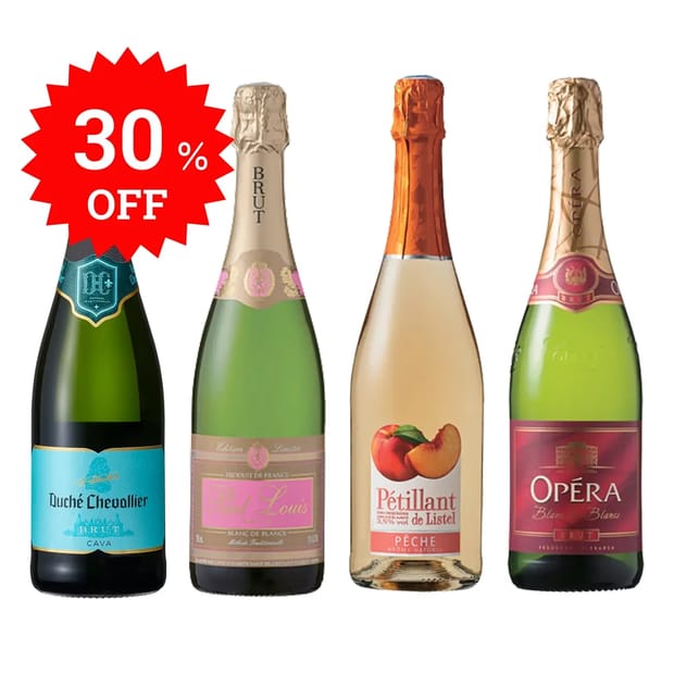 スパークリングワイン飲み比べセット