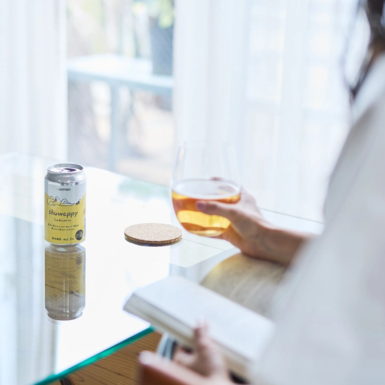 爽やかに香るビールテイスト「shuwappy(しゅわっぴ～)」