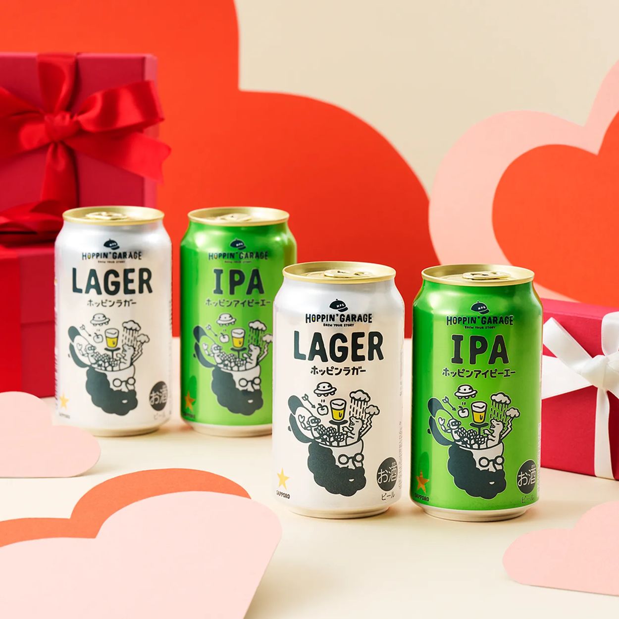 ビール好きなあの人へ！バレンタインデーのお返しにおすすめのビールギフト「ホッピンホワイトデービールギフト2025」