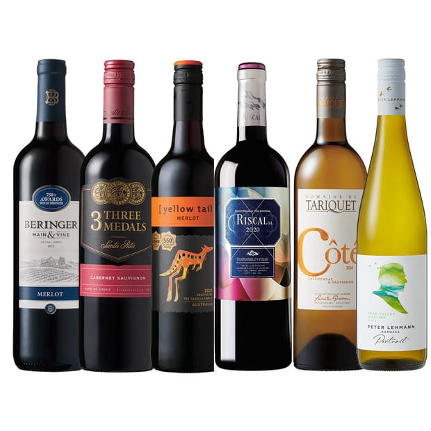 おうちの定番ごはんと楽しむワイン 6本セット